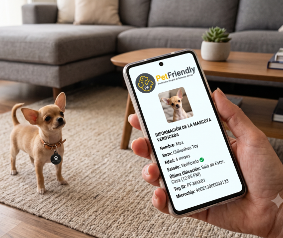 Tag Inteligente PetFriendly: Rastreo+ Perfil QR - Image 4